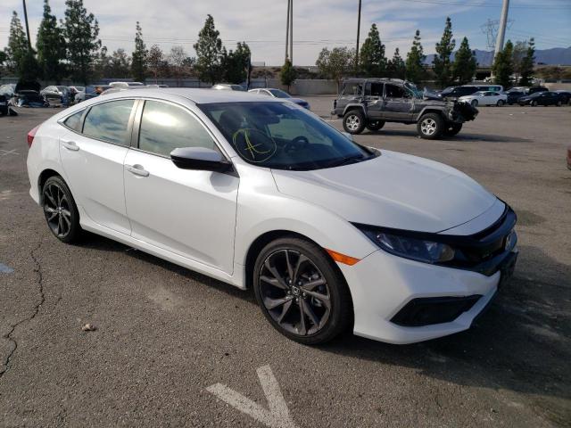 19XFC2F80LE204237 - 2020 HONDA CIVIC SPORT WHITE photo 4