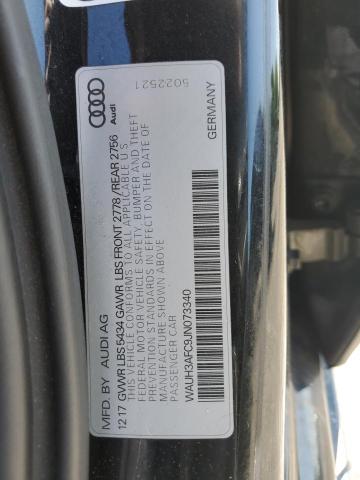 WAUH3AFC9JN073340 - 2018 AUDI A6 PRESTIGE Siyah fotoğraf 13