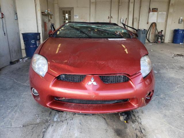 4A3AL25FX8E029165 - 2008 MITSUBISHI ECLIPSE SPYDER GS 红色 照片 5