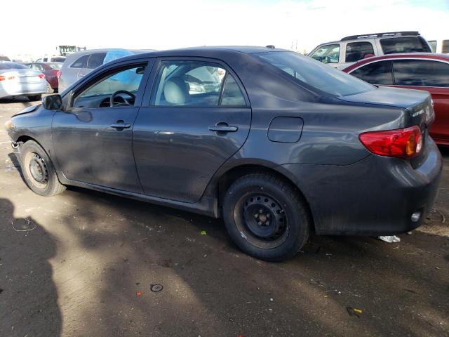 1NXBU4EE9AZ282797 - 2010 TOYOTA COROLLA BASE GRAY photo 2