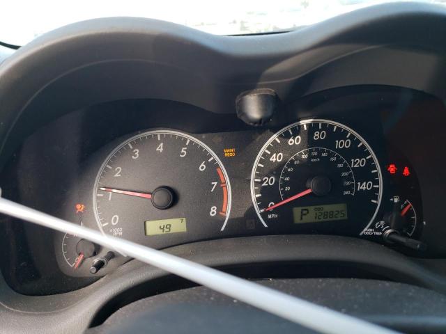 1NXBU4EE9AZ282797 - 2010 TOYOTA COROLLA BASE GRAY photo 9