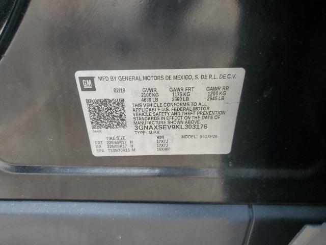 3GNAXSEV9KL303176 - 2019 CHEVROLET EQUINOX LS BLACK photo 25