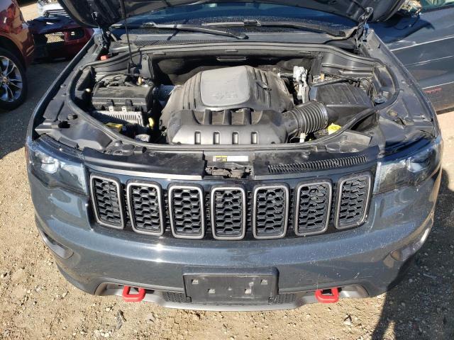 1C4RJFLT7JC198945 - 2018 JEEP GRAND CHER TRAILHAWK Szary zdjęcie 11