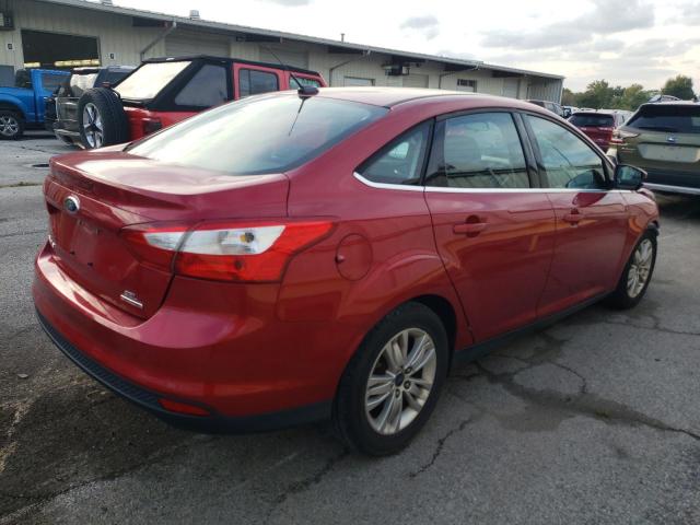 1FAHP3H29CL464788 - 2012 FORD FOCUS SEL RED photo 3