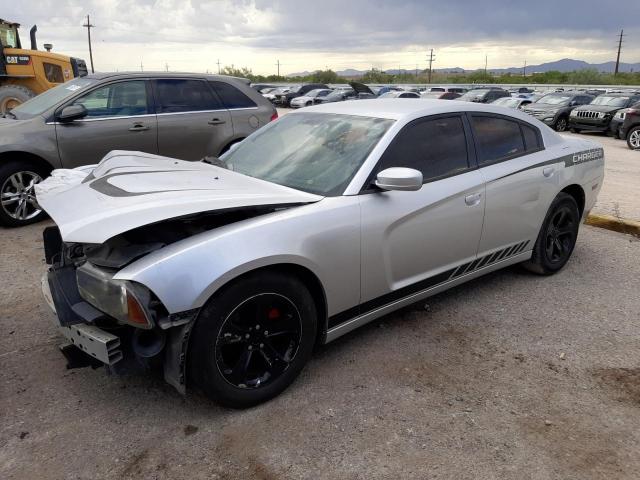 2C3CDXBG0CH101807 - 2012 DODGE CHARGER SE SILVER photo 1