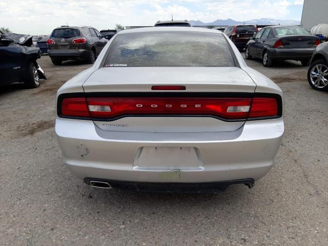2C3CDXBG0CH101807 - 2012 DODGE CHARGER SE SILVER photo 6