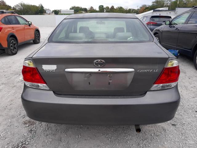 4T1BE32K55U572932 - 2005 TOYOTA CAMRY LE GRAY photo 6