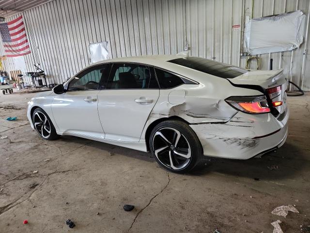 1HGCV1F38JA196000 - 2018 HONDA ACCORD SPORT WHITE photo 2