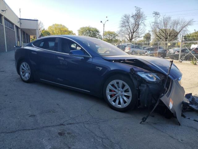5YJSA1E44JF268625 - 2018 TESLA MODEL S ლურჯი ფოტო 4