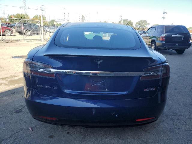 5YJSA1E44JF268625 - 2018 TESLA MODEL S ლურჯი ფოტო 6