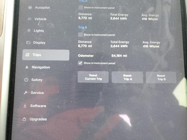 5YJSA1E44JF268625 - 2018 TESLA MODEL S ლურჯი ფოტო 9