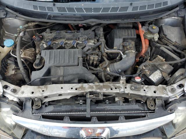 JHMFA36249S014923 - 2009 HONDA CIVIC HYBRID SILVER photo 11