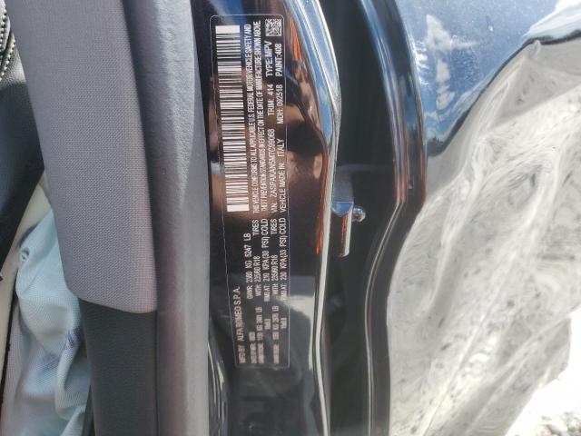 ZASPAKAN5M7C99068 - 2021 ALFA ROMEO STELVIO SPORT Чорний фото 14