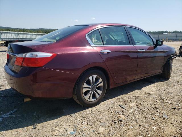 1HGCR2F32DA067734 - 2013 HONDA ACCORD LX BURGUNDY photo 3