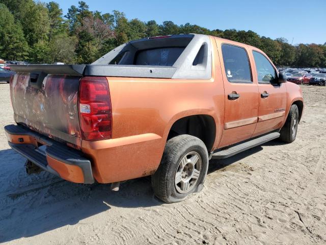 3GNEC12J57G241185 - 2007 CHEVROLET AVALANCHE C1500 ORANGE photo 3