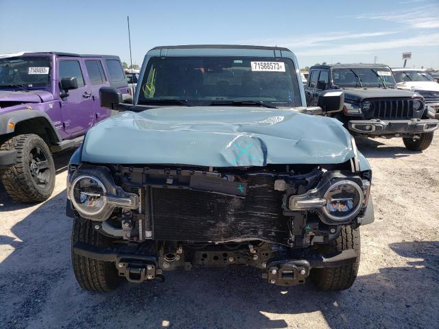 1FMDE5BH3NLB27295 - 2022 FORD BRONCO BASE BLUE photo 5