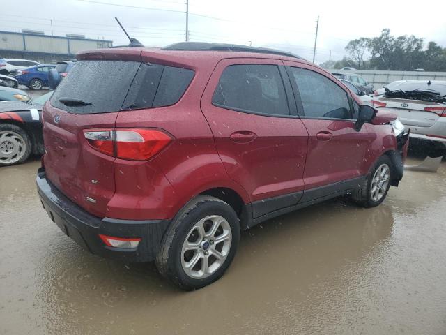 MAJ3S2GE4KC308493 - 2019 FORD ECOSPORT SE RED photo 3