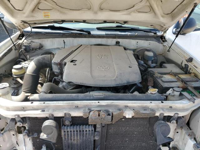 5TBJU32186S461624 - 2006 TOYOTA TUNDRA WHITE photo 11