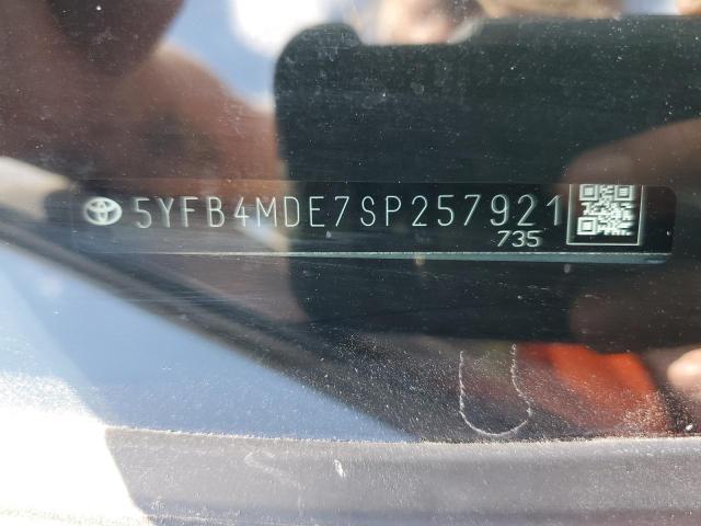 5YFB4MDE7SP257921 - 2025 TOYOTA COROLLA LE 蓝色 照片 13