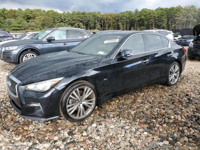 JN1EV7AR1JM444353 - 2018 INFINITI Q50 LUXE BLACK photo 1