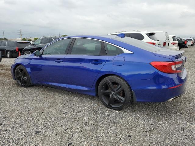 1HGCV1F31KA018902 - 2019 HONDA ACCORD SPORT BLUE photo 2