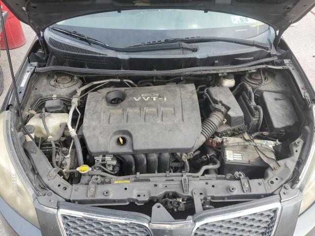 5Y2SP6E82AZ409653 - 2010 PONTIAC VIBE GRAY photo 11