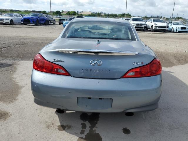 JN1CV6FE5FM811219 - 2015 INFINITI Q60 BASE BLUE photo 6