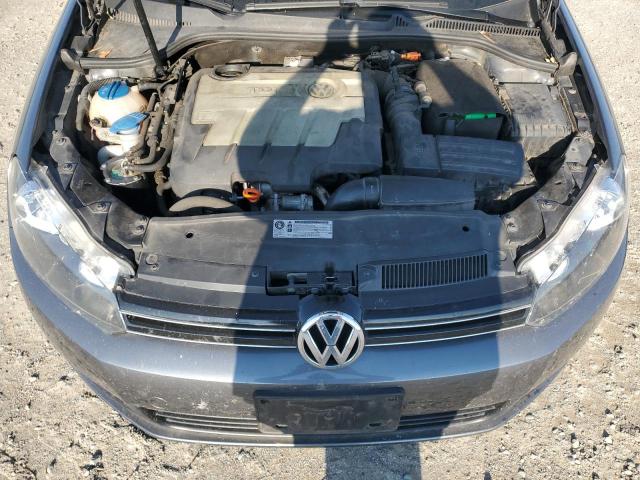 3VWML7AJ6BM658590 - 2011 VOLKSWAGEN JETTA TDI GRAY photo 11