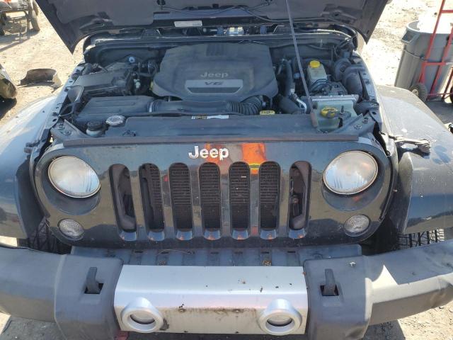1C4AJWBG4EL196867 - 2014 JEEP WRANGLER SAHARA შავი ფოტო 11