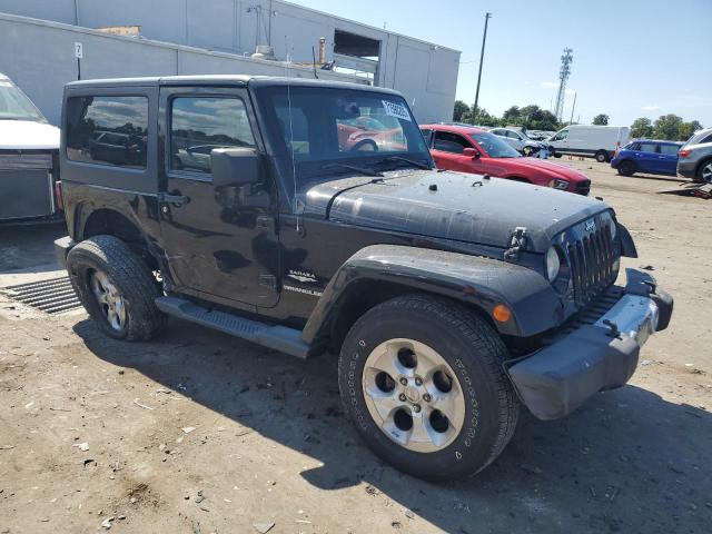 1C4AJWBG4EL196867 - 2014 JEEP WRANGLER SAHARA შავი ფოტო 4