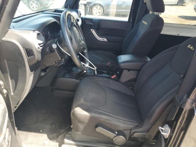 1C4AJWBG4EL196867 - 2014 JEEP WRANGLER SAHARA შავი ფოტო 7