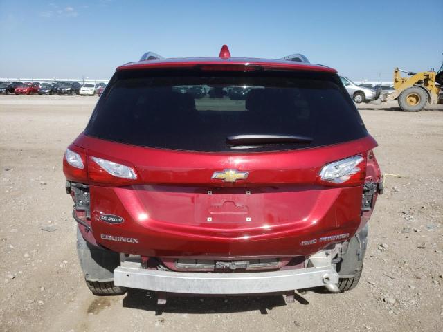 2GNAXXEV5M6132401 - 2021 CHEVROLET EQUINOX PREMIER MAROON photo 6