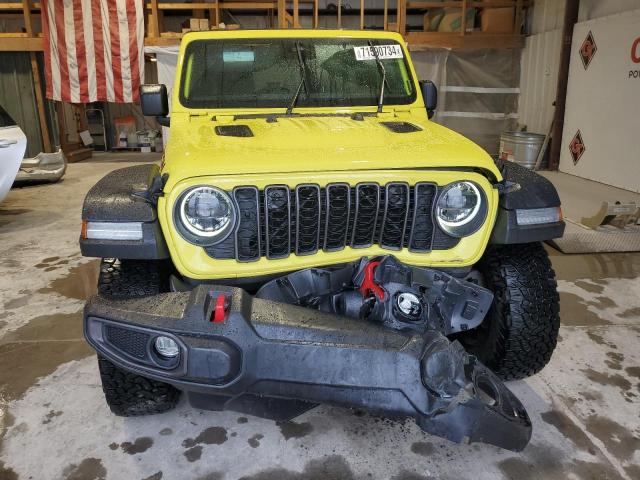 1C4PJXFN6RW150809 - 2024 JEEP WRANGLER RUBICON YELLOW photo 5