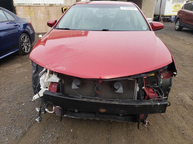 4T4BF1FK7CR206291 - 2012 TOYOTA CAMRY BASE RED photo 5