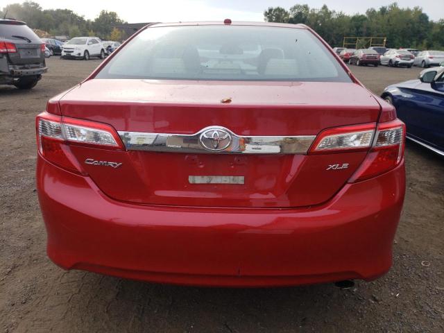 4T4BF1FK7CR206291 - 2012 TOYOTA CAMRY BASE RED photo 6