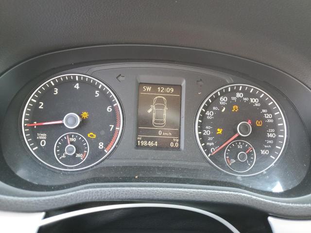 1VWBP7A35DC108833 - 2013 VOLKSWAGEN PASSAT SE GRAY photo 9