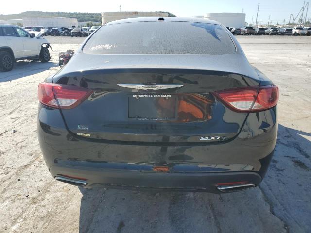 1C3CCCBB0FN590446 - 2015 CHRYSLER 200 S BLACK photo 6