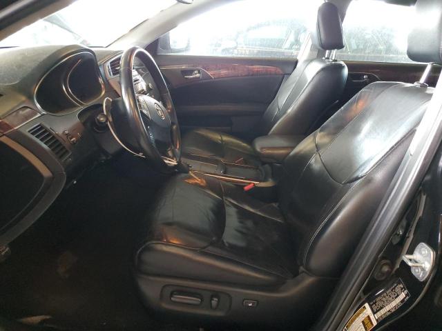 4T1BK3DB3CU452632 - 2012 TOYOTA AVALON BASE Черный фото 7