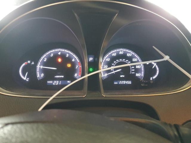 4T1BK3DB3CU452632 - 2012 TOYOTA AVALON BASE Черный фото 9