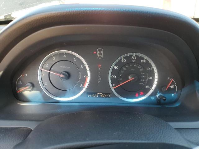 1HGCS1B81BA009661 - 2011 HONDA ACCORD EXL BLACK photo 9