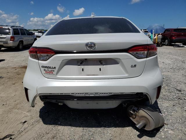 JTDEPMAE3N3028822 - 2022 TOYOTA COROLLA LE WHITE photo 6