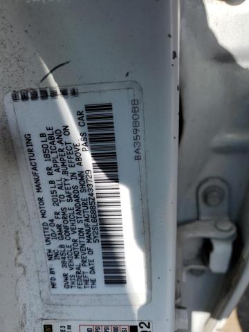 5Y2SL66885Z433729 - 2005 PONTIAC VIBE WHITE photo 13