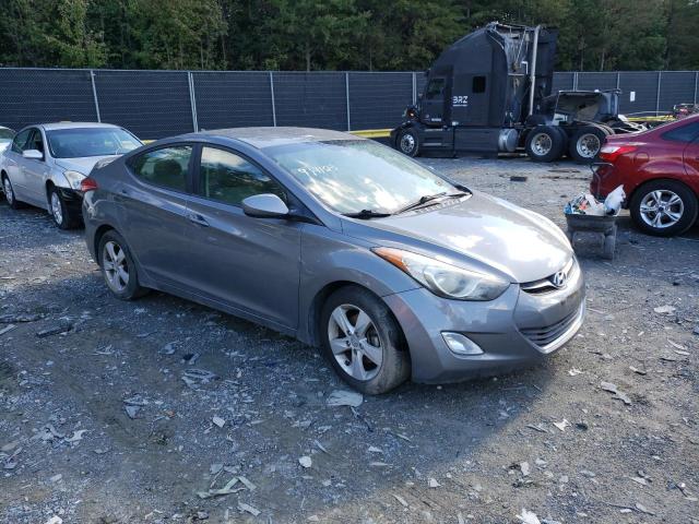 5NPDH4AEXDH425584 - 2013 HYUNDAI ELANTRA GLS CHARCOAL photo 4