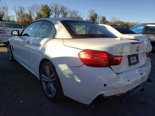 WBA3T7C5XG5A37459 - 2016 BMW 435 XI WHITE photo 2