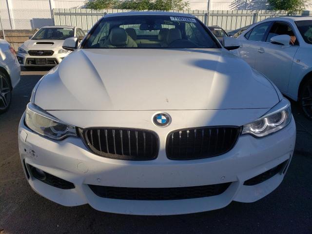 WBA3T7C5XG5A37459 - 2016 BMW 435 XI WHITE photo 5