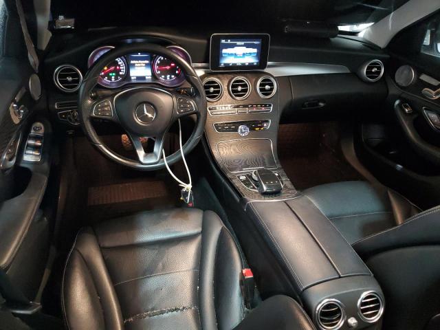 55SWF4KB8FU069056 - 2015 MERCEDES-BENZ C 300 4MATIC WHITE photo 8