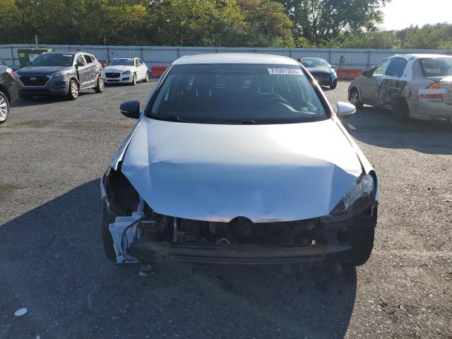WVWDB7AJXCW354539 - 2012 VOLKSWAGEN GOLF SILVER photo 5