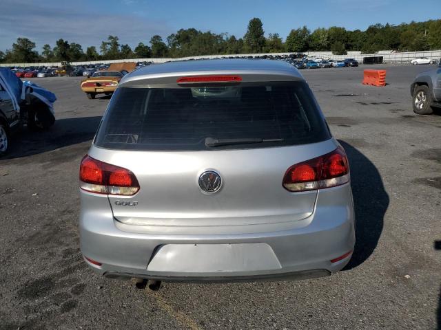 WVWDB7AJXCW354539 - 2012 VOLKSWAGEN GOLF SILVER photo 6