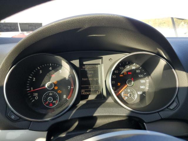 WVWDB7AJXCW354539 - 2012 VOLKSWAGEN GOLF SILVER photo 9