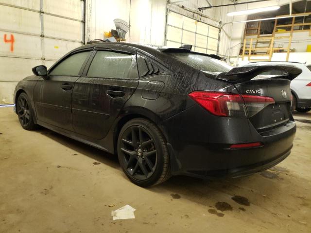 2HGFE2F57NH551038 - 2022 HONDA CIVIC SPORT 黑色 照片 2